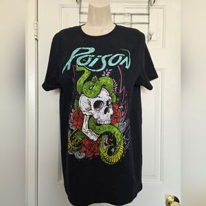 NWT Poison Tshirt Size M